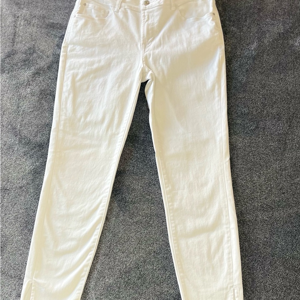 Kensie Women's Cream Skinny Jeans